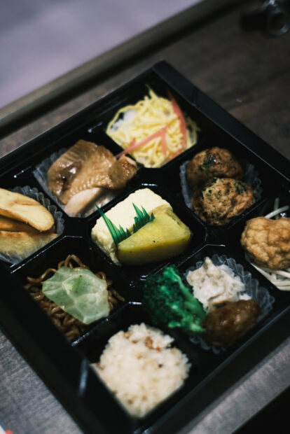 Bento box at Sumo Hall Hirakuza