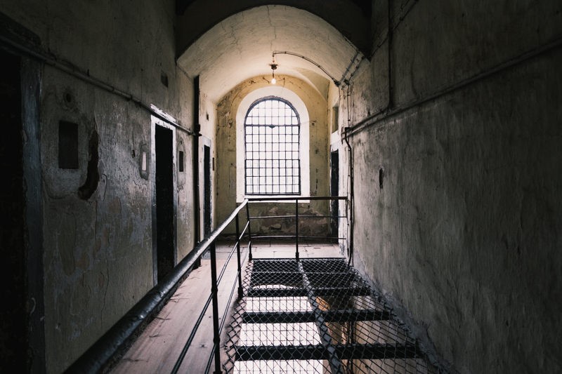 'Informers Corridor' at the Kilmainham Gaol