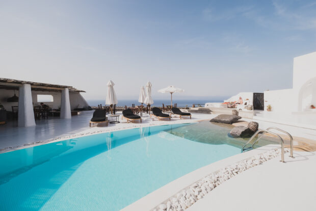 Sophia Boutique pool in Finikia