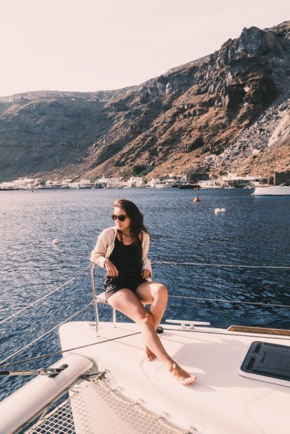 Vista Yachting Thirassia Island cruise