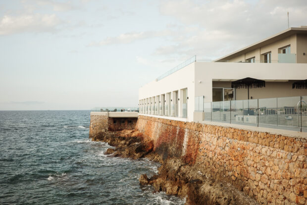 Chania hotel over the waters