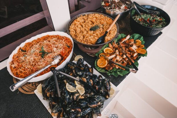 DanEri Yachts lunch on Balos Gramvousa Sailing Cruise