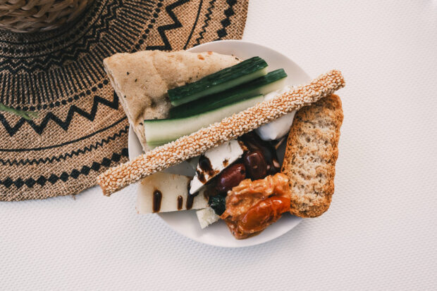 Cheese and charcuterie plate