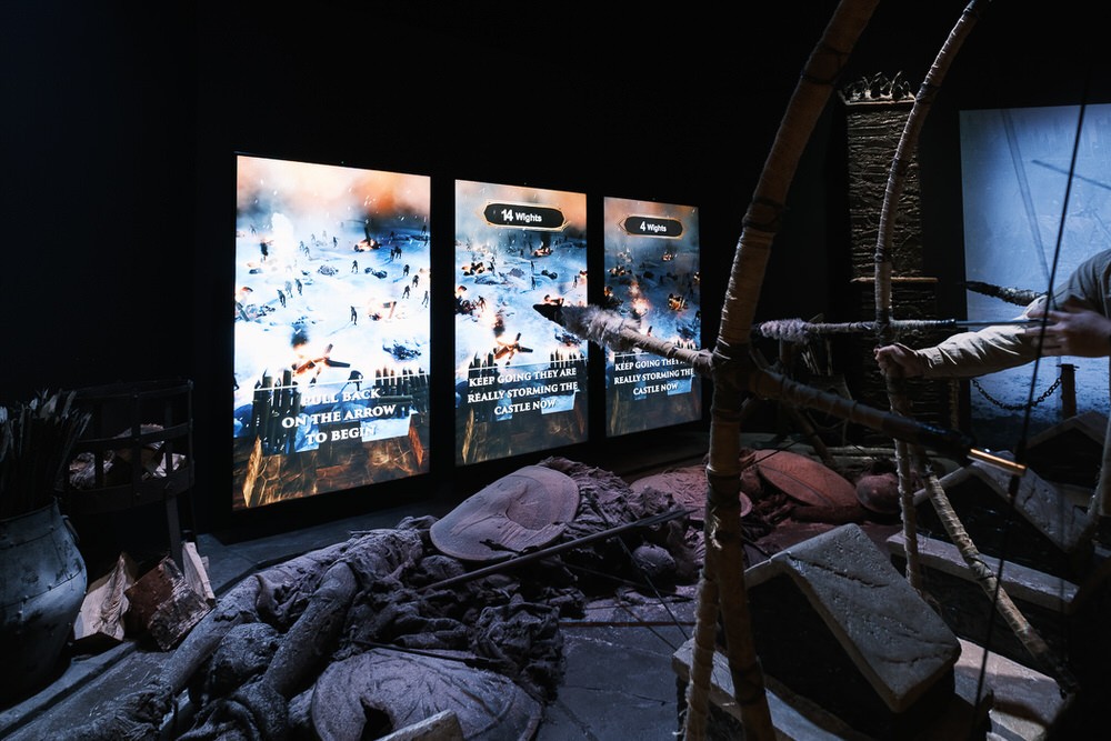 Game of Thrones Studio Tour: Interactive Defend The Wall Game