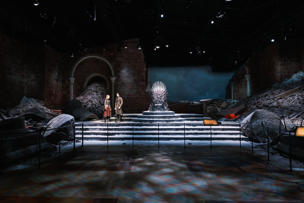 Game of Thrones Studio Tour: King's Landing Throne Room