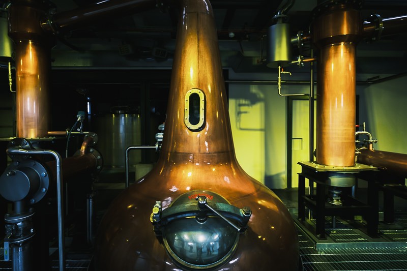 Forsyths Copper Still at McConnell's Distillery Belfast