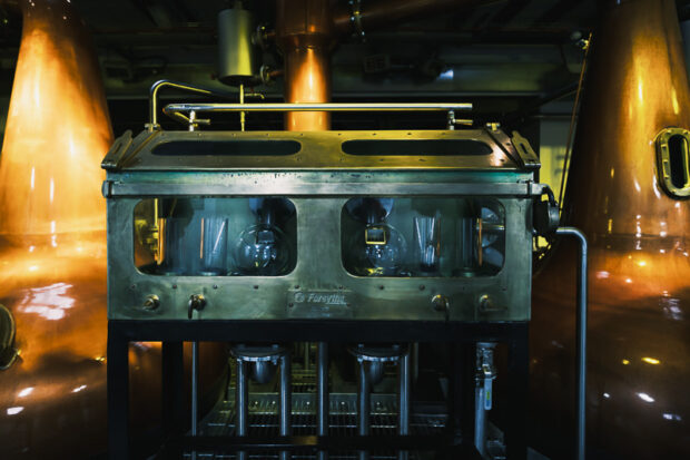 Forsyths Spirit Safe at McConnells Distillery Belfast