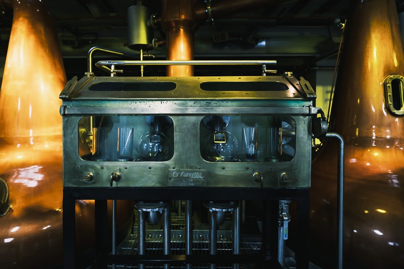 Forsyths Spirit Safe at McConnells Distillery Belfast