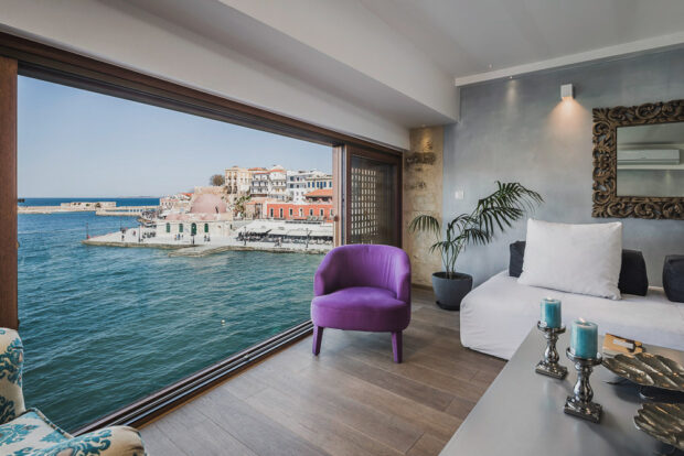 View of Harbor from Residensa Vranas room