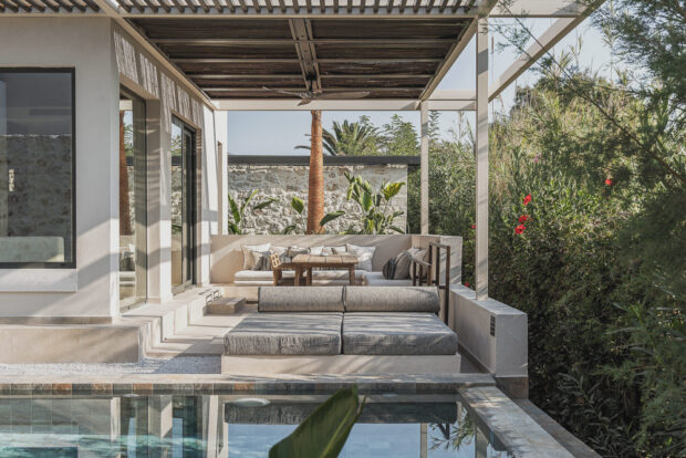 Stunning architecture at Rethymno boutique hotel