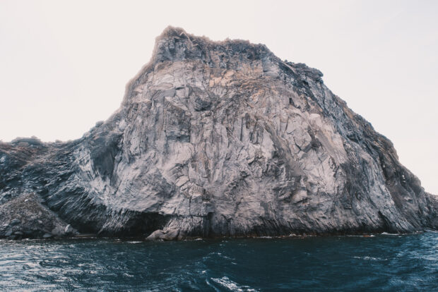 Volcanic rocks of Nea Kameni