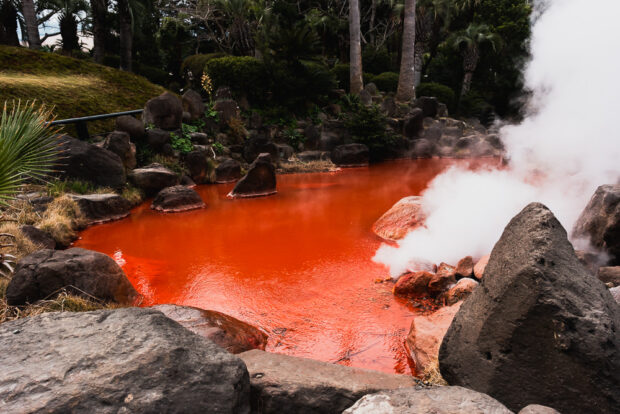 Red Hells of Beppu at Umi Jigoku