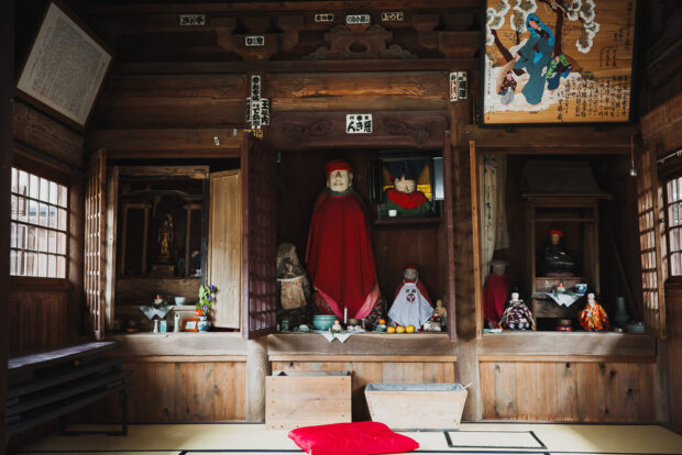 Jizoson Temple at Kurokawa Onsen