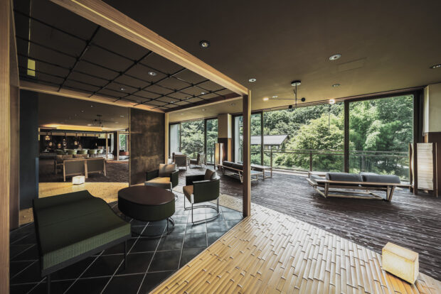 Yukyou No Hiki Lobby at Kurokawa Onsen