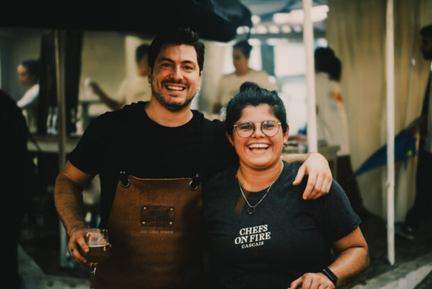 Chef Ruben Trindade at Chefs on Fire Cascais