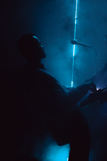 Moullinex X GPU Panic light show set at Chefs on Fire Cascais