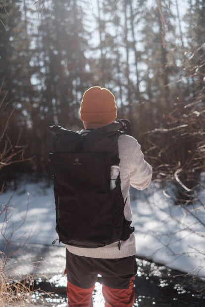 PGYTECH OnePro Ultralight 30L fully filled out size comparison