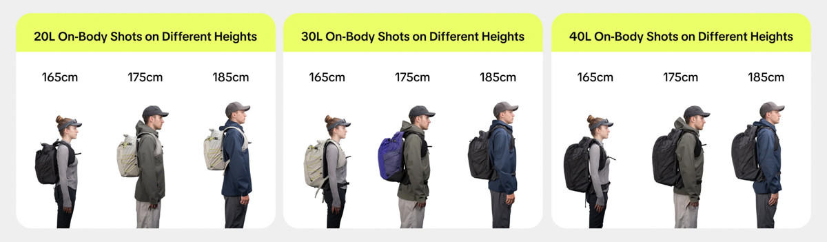 OnePro Ultralight: How It Looks On Different Heights