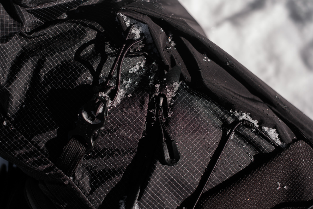 PGYTECH Ultralight 30L Space Black Weather Resistance