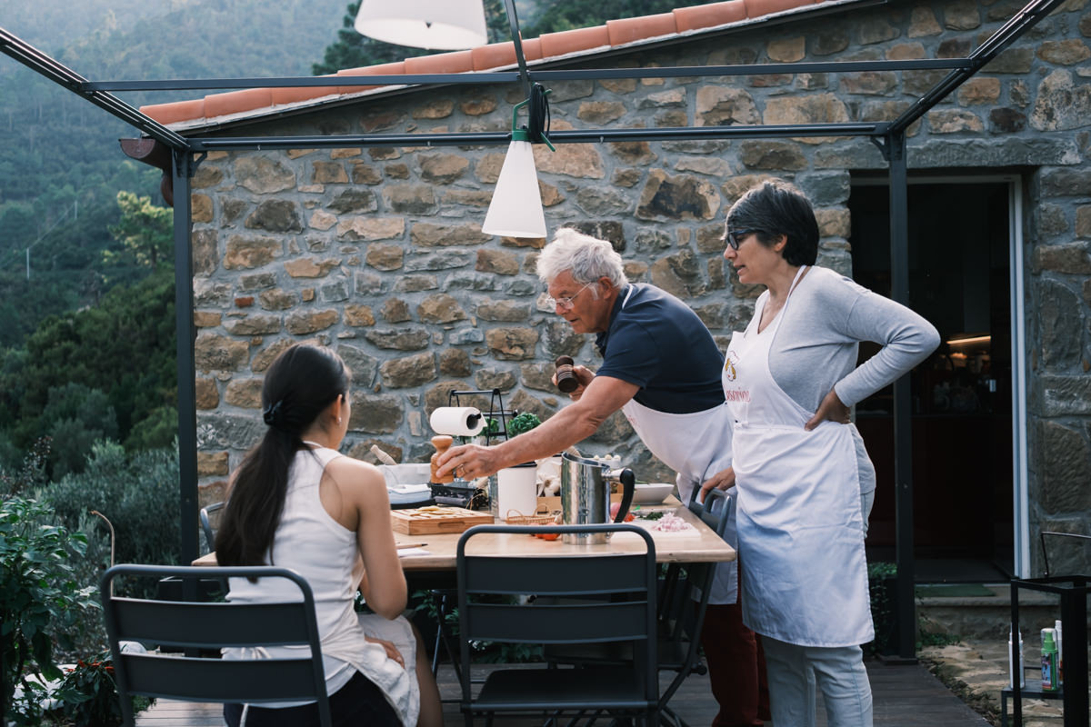 Cooking with Barbara and Stefano in Riomaggiore