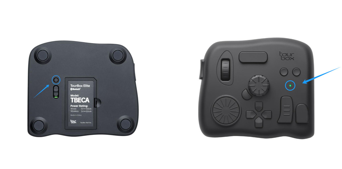 TourBox Dual Bluetooth Channel Switching