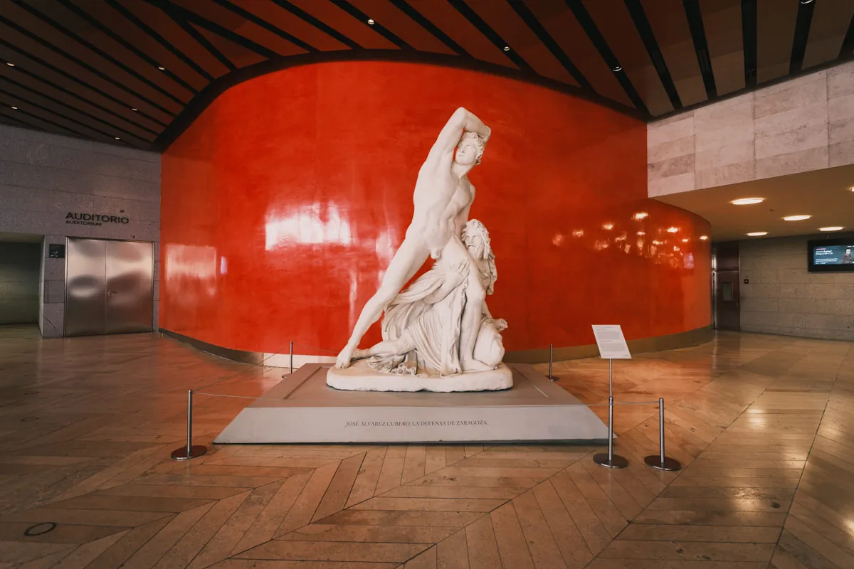 Prado museum lobby entrance