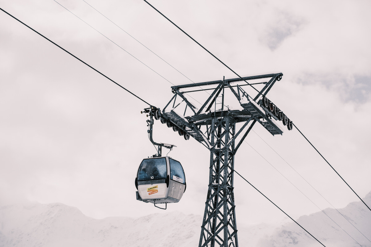 Gondola up to Grindelwald First