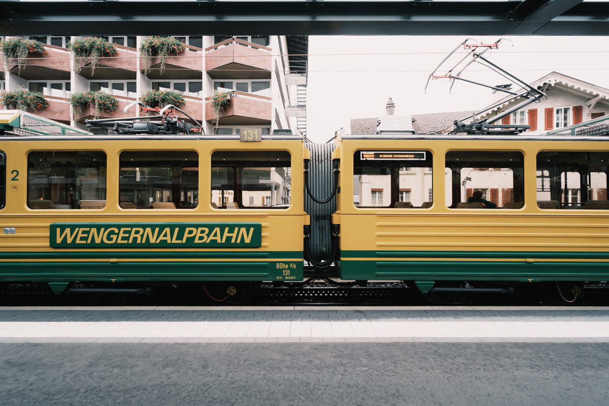 Wengernalpbahn iconic train