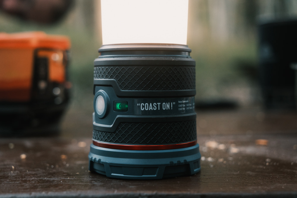 Coast EAL35R lantern voice control command