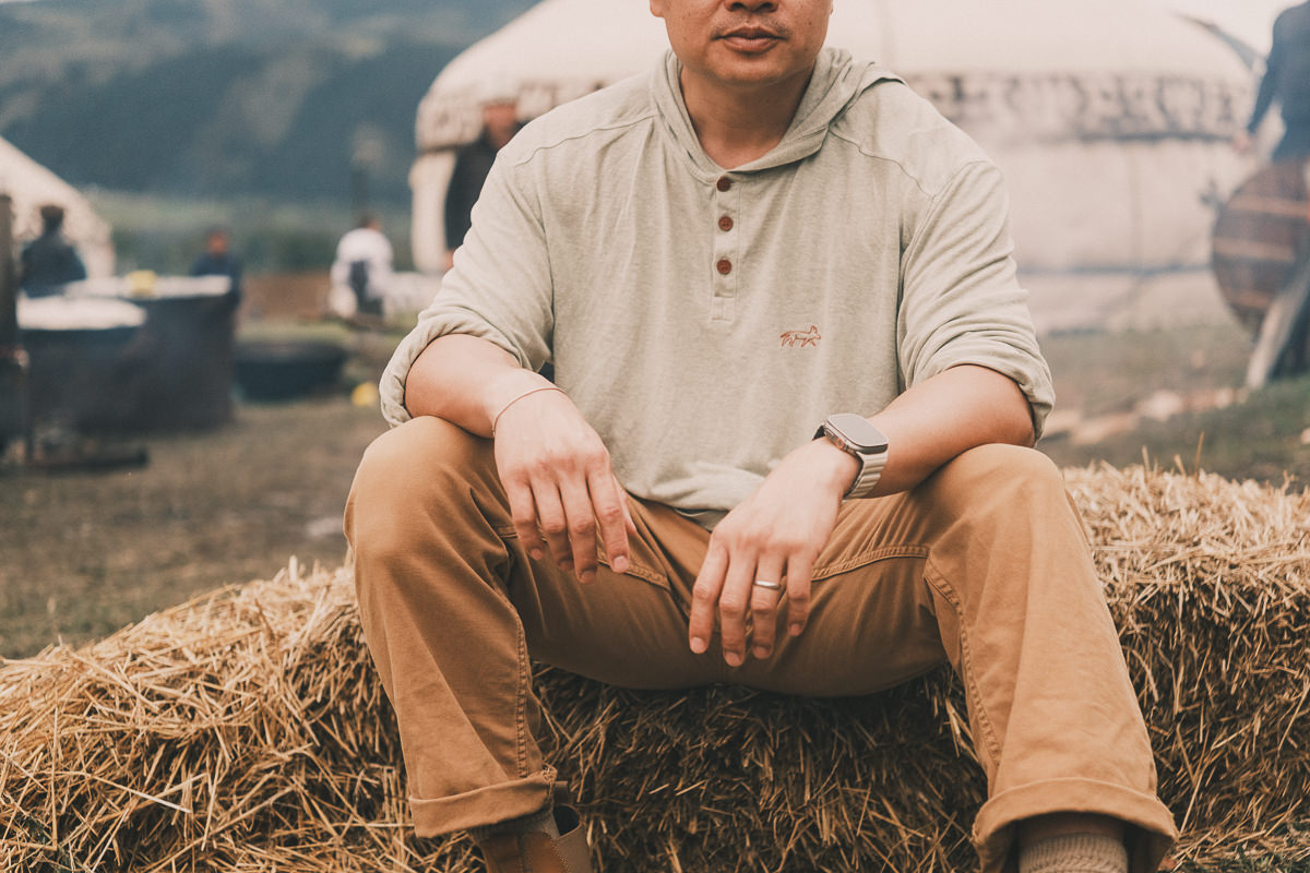 Terlingua Threads White Sands Henley at the World Nomad Games
