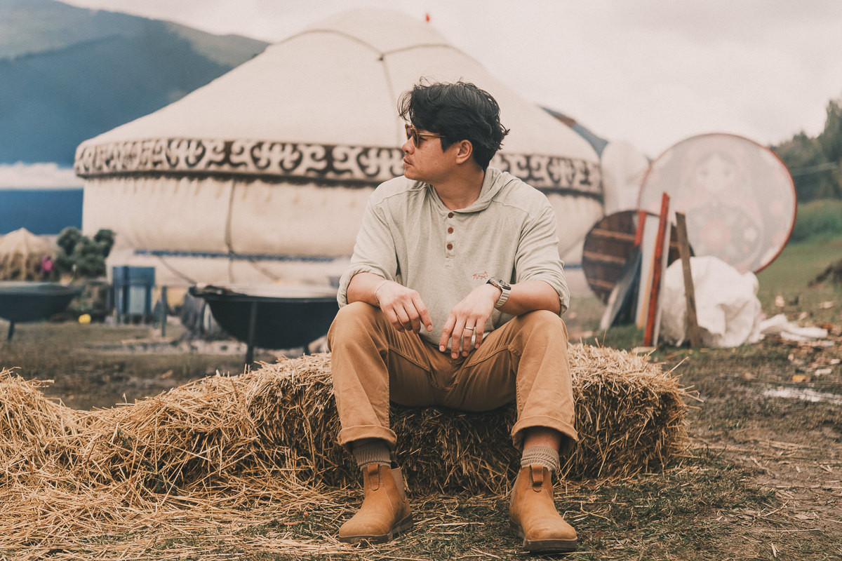Terlingua Threads White Sands Henley at the World Nomad Games
